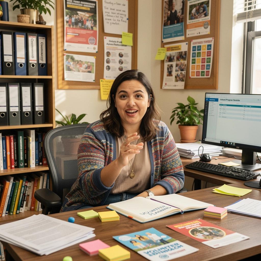 Starší žena vyprávějící dětem příběhy během komunitní akce zaměřené na čtení.